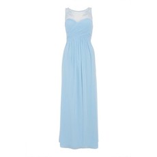 Quiz Ladies Sweetheart Maxi Dress - Light Blue