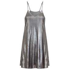 Quiz Silver Metallic Cami Dress