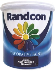 Randcon Quick Dry Rust Inhibitor Red Oxide 5L