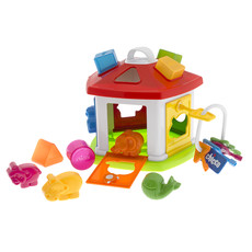 Baby Senses Animal Cottage - Multi Primary Colours