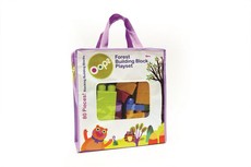 Oops - 80 Piece Forest Building Blocks Bag - Multi-Colour