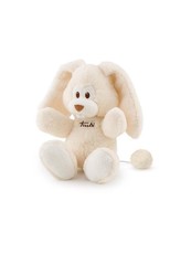 Trudi Cremino Rabbit Music Box Mozarts Lullaby Plush - Ivory (26cm)