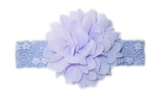 Chiffon Flower Headband - Lilac