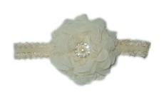 Lacy Net Pearl Headband