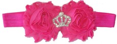 Princess Headband - Hot Pink