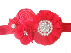 Red Diamante Headband