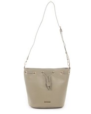 Bossi Ladies Bucket Drawstring Handbag - Taupe