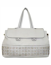 Parco Collection Ladies Handbag - White