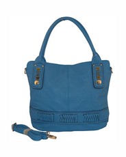 Parco Collection Ladies Handbag - Blue