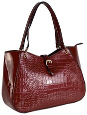 Victoria Caye Handbag - Maroon