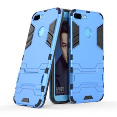 2-in-1 Hybrid Shockproof Case for Huawei Honor 9 Lite Blue