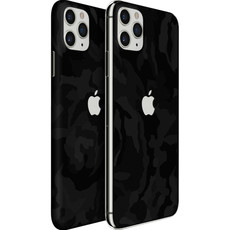 Black Camo Skin for iPhone 11 Pro Max - Double Pack