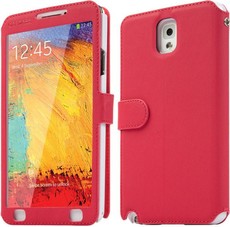 Capdase Folder Case Sider V-Baco for Galaxy Note 3 - Red/White