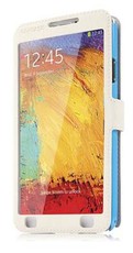 Capdase Folder Case Sider V-Baco Samsung Galaxy Note 3 - White & Blue