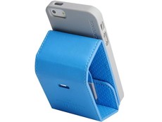 Capdase Folder Case Upper Polka iPhone 5 & 5S & SE - Blue & Grey