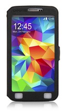 Capdase Galaxy S5 V-Baco Folder Case Sider - Black