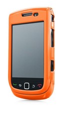 Capdase Soft Jacket 3 Fuze for Blackberry 9800/9810 - Orange/Clear