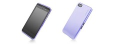 Capdase Soft Jacket Lamina for BlackBerry Z10 - Tint Blue