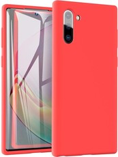 CellTime Galaxy Note 10 Silicone Shock Resistant Cover - Red