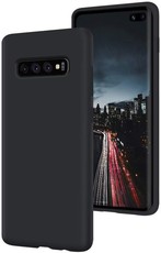 CellTime Galaxy S10 Silicone Shock Resistant Cover - Black