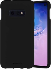 CellTime Galaxy S10E Silicone Shock Resistant Cover - Black