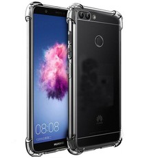 CellTime Huawei P Smart 2018 Clear Shock Resistant Armor Cover