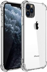 CellTime iPhone 11 Pro Clear Shock Resistant Gel Cover with Corner Bumpers