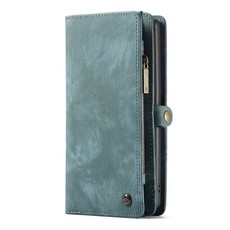 Detachable Magnetic Leather Phone Case & Wallet for Samsung Note 10 - Green