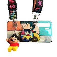 DHAO-Crayon Shin-chan Cellphone Case With Lanyard - Huawei P30 plus