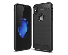 Digitronics Slim Shockproof Case for iPhone X - Black