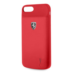 Ferrari - Off Track - Power Cases - Full Cover Red for iPhone 8+ 4000mAh