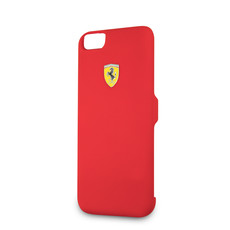 Ferrari - Power Case Formula 1 2000mah Rubber for iPhone 7 - Red