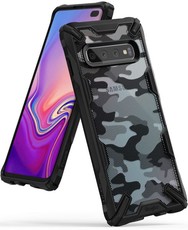 Fusion X Design for Galaxy S10+ Military-Grade Case - Camo Black