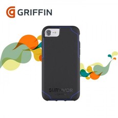 Griffin Survivor Journey Cover for iPhone 6/7/8 - Black/Blue