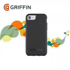 Griffin Survivor Journey Cover for iPhone 8 Plus/7 Plus - Black/Deep Grey