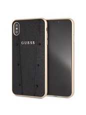 Guess Black Hard Phone Case for iPhone X