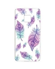 Hey Casey! Protective Case for Huawei Mate 20 Pro - Rainbow Feathers