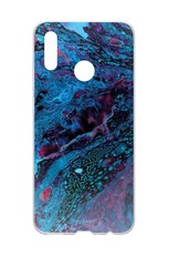 Hey Casey! Protective Case for Huawei P Smart 2019 - Cobalt Galaxy Marble