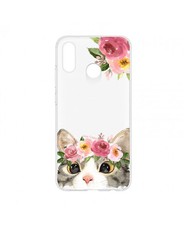 Hey Casey! Protective Case for Huawei P20 Lite 2018 - Floral Kitty