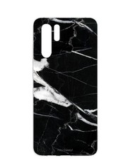 Hey Casey! Protective Case for Huawei P30 PRO - Black Ice Marble