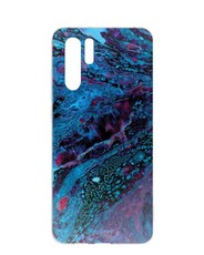 Hey Casey! Protective Case for Huawei P30 Pro - Cobalt Galaxy Marble