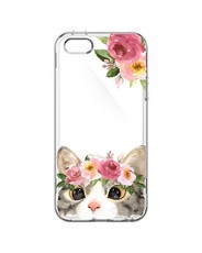 Hey Casey! Protective Case for iPhone 7 or 8 – Floral Kitty