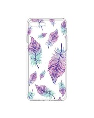 Hey Casey! Protective Case for iPhone 7 PLUS or 8 PLUS - Rainbow Feathers