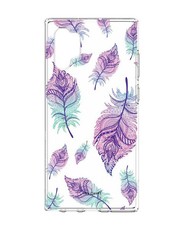 Hey Casey! Protective Case for Samsung Note 10 Pro - Rainbow Feathers