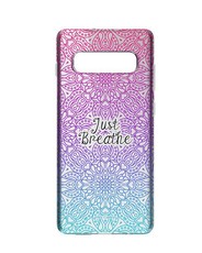 Hey Casey! Protective Case for Samsung S10 - Just Breathe