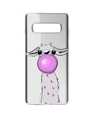 Hey Casey! Protective Case for Samsung S10 PLUS - Bubblegum Llama