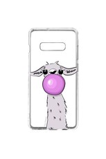 Hey Casey! Protective Case for Samsung S10e - Bubblegum Llama