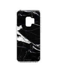 Hey Casey! Protective Case for Samsung S9 - Black Ice Marble