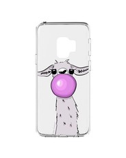 Hey Casey! Protective Case for Samsung S9 - Bubblegum Llama