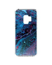 Hey Casey! Protective Case for Samsung S9 - Cobalt Galaxy Marble